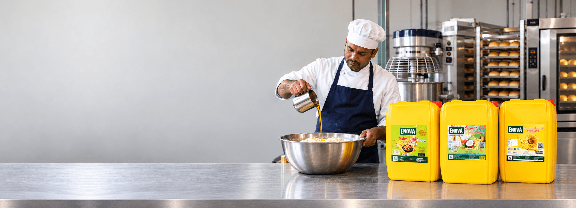 ENOVA edible oils and bakery ingredients range by Venkadeshwara